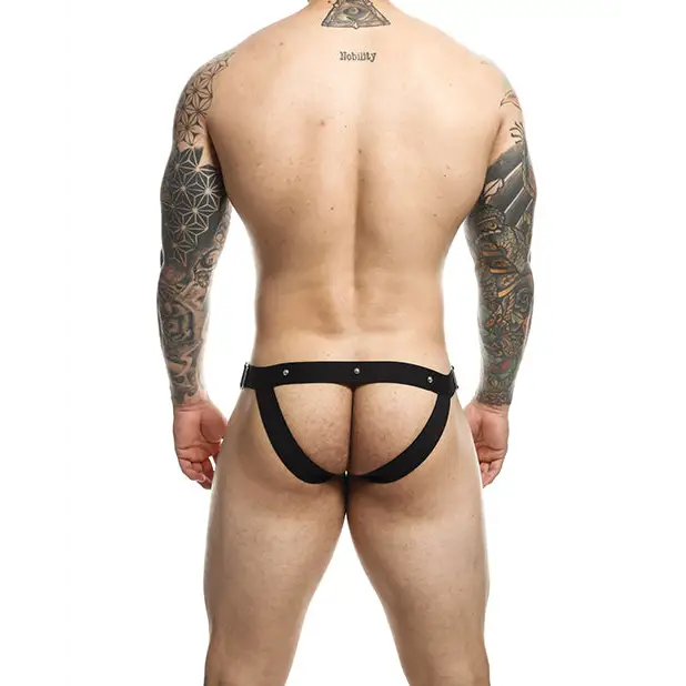 Dngeon Snap Jockstrap Yellow O/S - Lingerie - Packaged