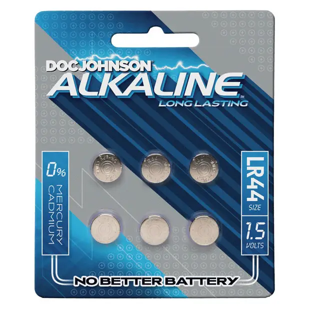 Doc Johnson Alkaline Batteries LR44 - Pack of 6 - Batteries