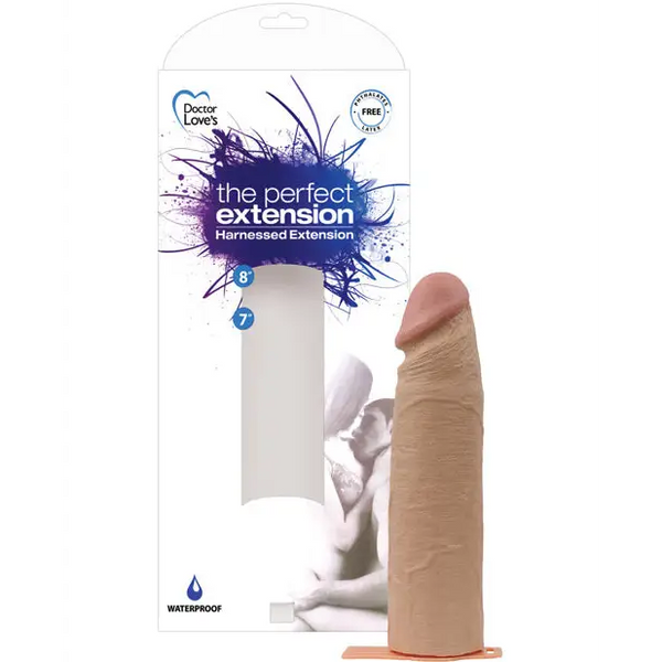 Doctor Love Perfect Extension 8’’ Harnessed Extension - Penis Enhancement