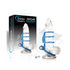 Doctor Love’s Zinger Dual Vibrating Cock Cage - Blue - Penis Enhancement