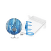 Doctor Love’s Zinger Vibrating Cock Cage - Blue - Bondage Blindfolds & Restraints