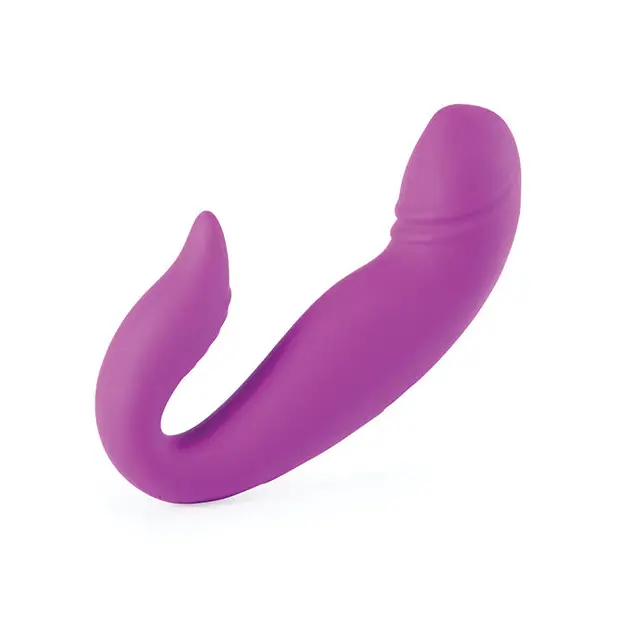 Dolphin Rolling G Spot Vibrator & Clit Stimulator - Purple - Vibrators