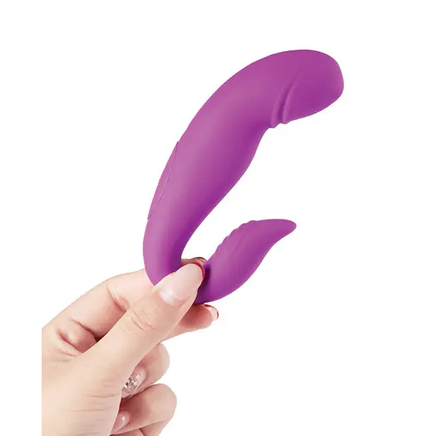 Dolphin Rolling G Spot Vibrator & Clit Stimulator - Purple - Vibrators