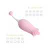 Dora Rose Toy Clit Vibrator & Tongue Licker - Pink - Stimulators