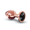 Dorcel Aluminium Bejeweled Diamond Plug - Rose Gold Medium - Anal Products