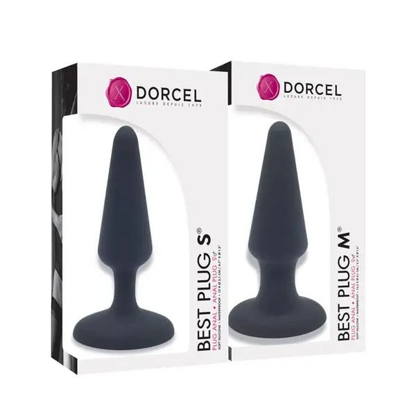 Dorcel Best Plug Starter Kit S/M - Black - Anal Products
