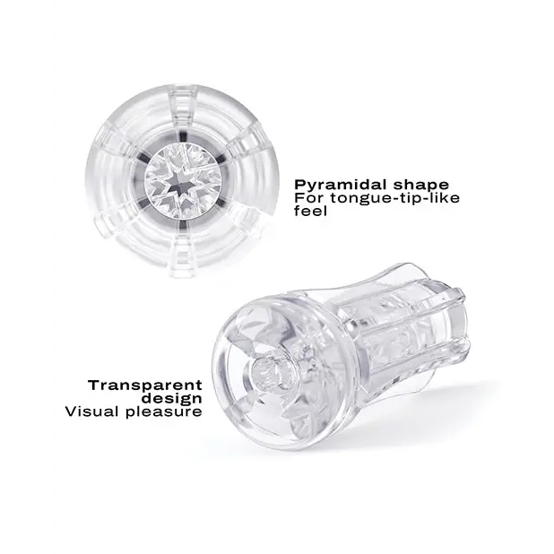 Dorcel Deep Blow Extreme Sleeve - Clear - Dolls & Masturbators