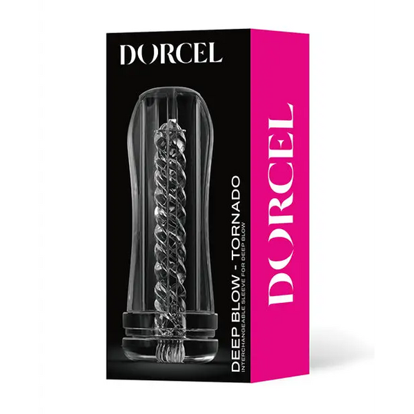 Dorcel Deep Blow Tornado Sleeve - Clear - Dolls & Masturbators