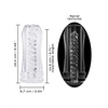 Dorcel Deep Blow Tornado Sleeve - Clear - Dolls & Masturbators