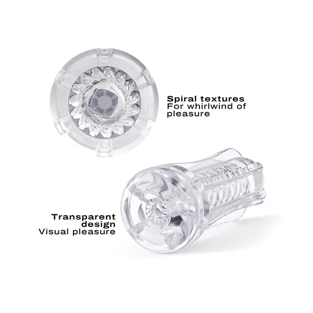 Dorcel Deep Blow Tornado Sleeve - Clear - Dolls & Masturbators