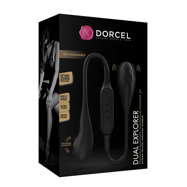Dorcel Dual Explorer Double Ended - Black - Vibrators