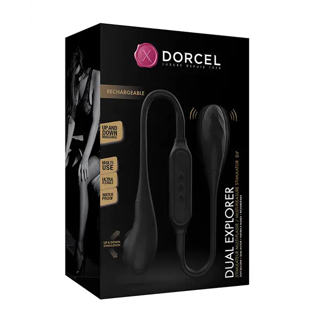 Dorcel Dual Explorer Double Ended - Black - Vibrators
