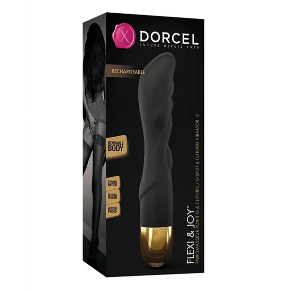 Dorcel Flexi & Joy Bendable - Black/Gold - Vibrators