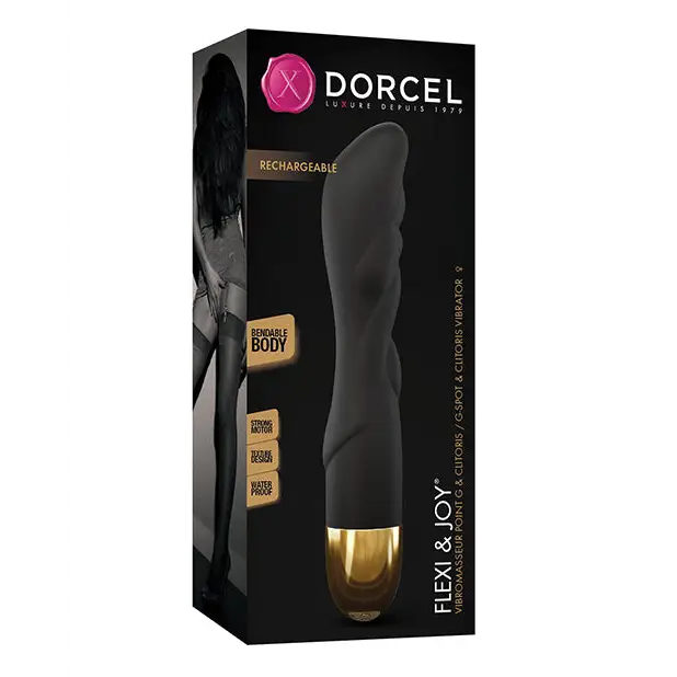 Dorcel Flexi & Joy Bendable - Black/Gold - Vibrators