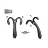 Dorcel Infinite Joy Bendable Forked Vibrator - Black - Stimulators