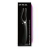 Dorcel Infinite Joy Bendable Forked Vibrator - Black - Stimulators