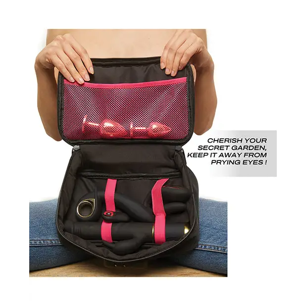 Dorcel Lockable Discreet Box - Black - Storage Cases & Bags