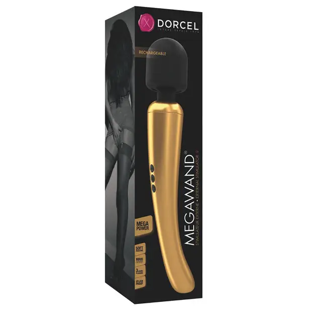 Dorcel Megawand Rechargeable Wand - Gold - Massage Products