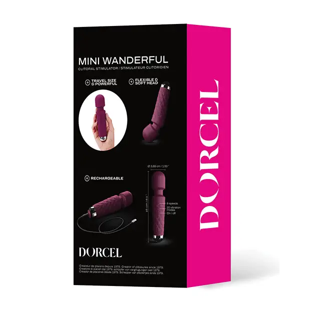 Dorcel Mini Wanderful - Plum - Massage Products