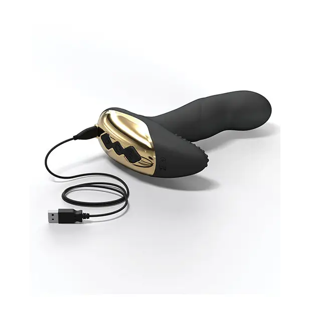 Dorcel P-Finger Come Hither - Black/Gold - Anal Products