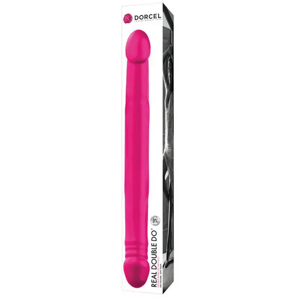 Dorcel Real Double Do 16.5’’ Dong - Pink - Dongs & Dildos