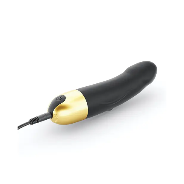 Dorcel Real Vibration S 6’’ Rechargeable Vibrator 2.0 - Gold - Vibrators