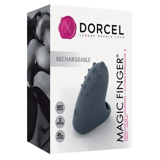 Dorcel Rechargeable Magic Finger - Black - Stimulators