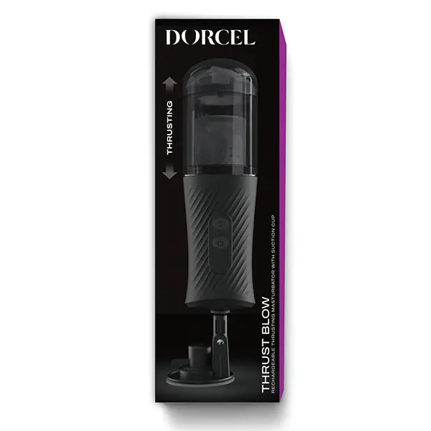 Dorcel Thrust Blow Automatic Masturbator - Black - Dolls & Masturbators