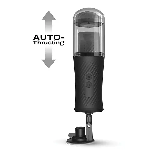 Dorcel Thrust Blow Automatic Masturbator - Black - Dolls & Masturbators
