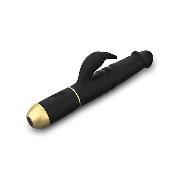 Dorcel Thrusting & Spinning Furious Rabbit 2.0 - Black - Vibrators