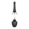 Dorcel Vibrating Douche Mate Pro - Black/Silver - Anal Products