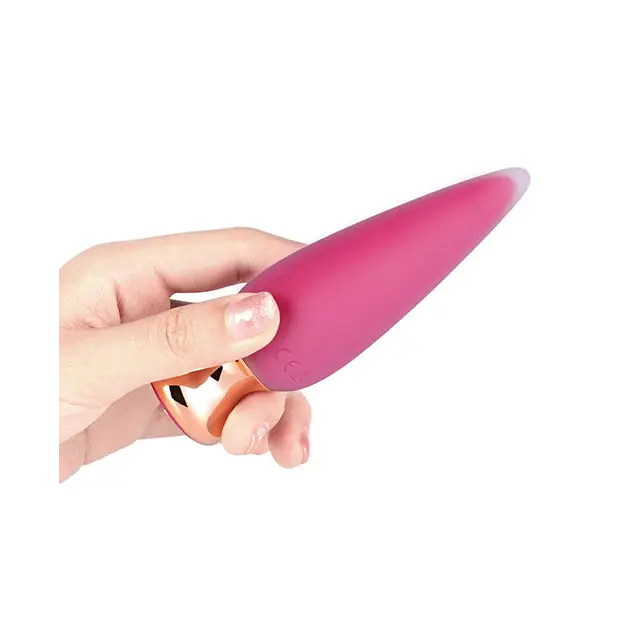 Doro Plus Vibrating Anal Plug w/Remote Control - Pink - Anal Products