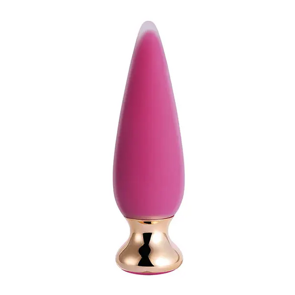 Doro Plus Vibrating Anal Plug w/Remote Control - Pink - Anal Products