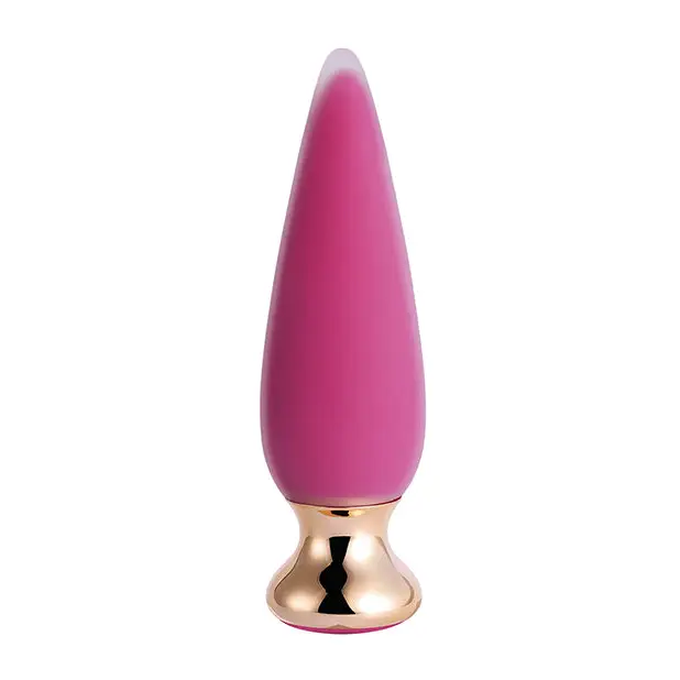 Doro Plus Vibrating Anal Plug w/Remote Control - Pink - Anal Products