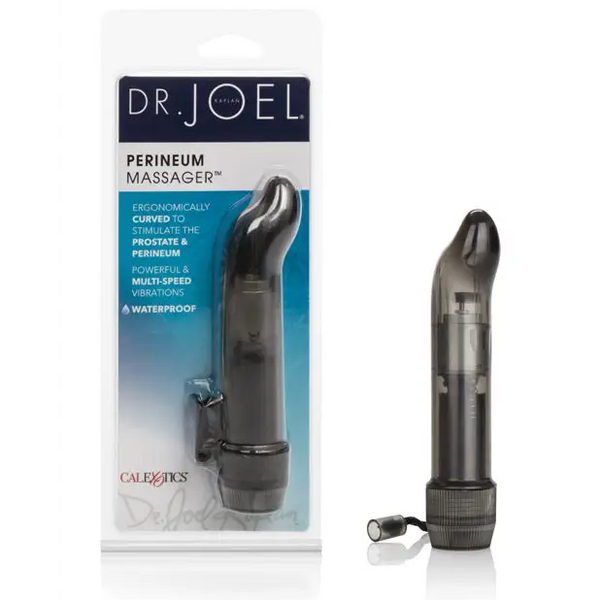 Dr Joel Kaplan 4.5’’ Perineum Massager - Black - Anal Products