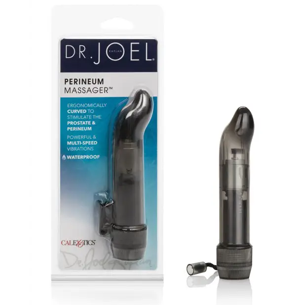 Dr Joel Kaplan 4.5’’ Perineum Massager - Black - Anal Products
