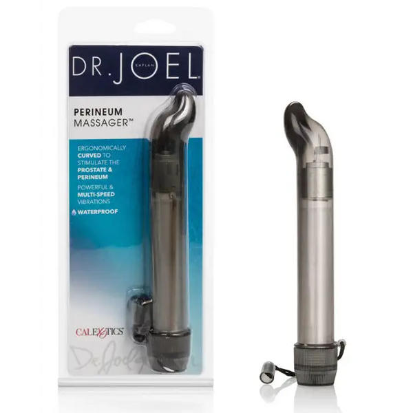 Dr Joel Kaplan 6.5’’ Perineum Massager - Black - Anal Products