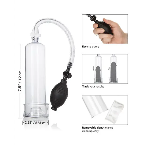 Dr Joel Kaplan Erection Pump - Clear - Penis Enhancement