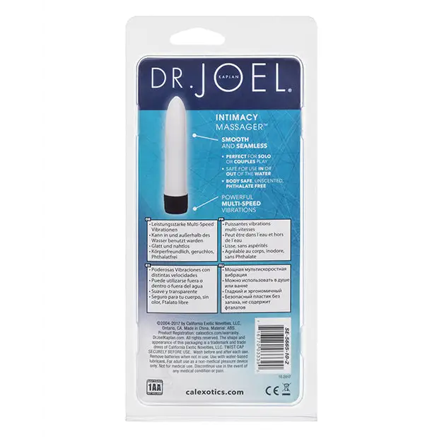 Dr Joel Kaplan Intimacy Massager 4.5’’ - White - Vibrators