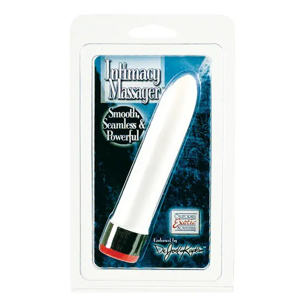Dr Joel Kaplan Intimacy Massager 4.5’’ - White - Vibrators