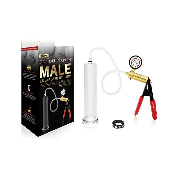 Dr. Joel Kaplan Metal Enlargement Pump System - Large 2.25’’ Diameter - Penis Enhancement