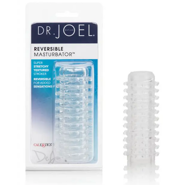 Dr Joel Kaplan Reversible Masturbator - Clear - Dolls & Masturbators