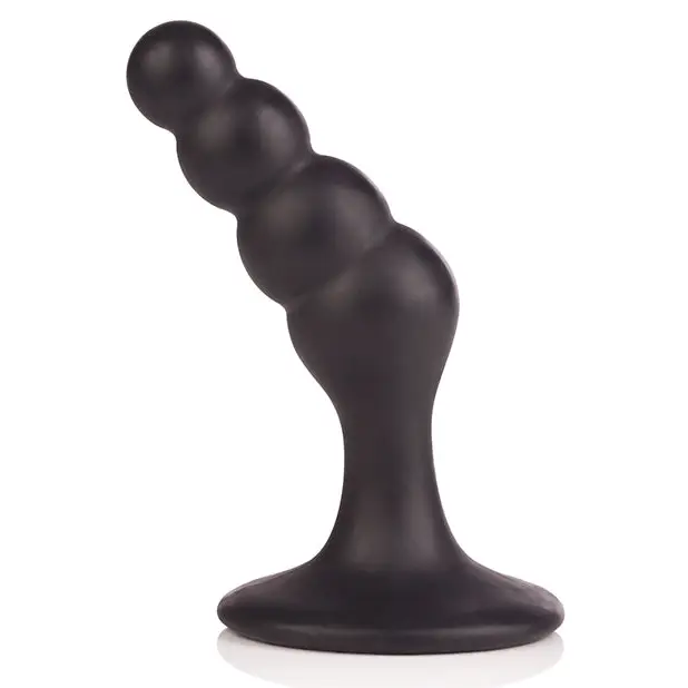 Dr Joel Kaplan Silicone Prostate Probe Graduated - Black - Anal Products