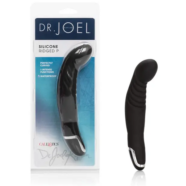 Dr. Joel Silicone Ridged P - Black - Anal Products