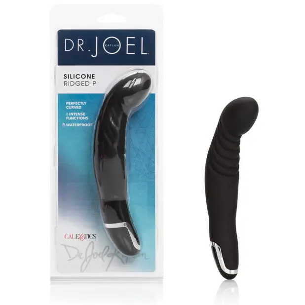 Dr. Joel Silicone Ridged P - Black - Anal Products