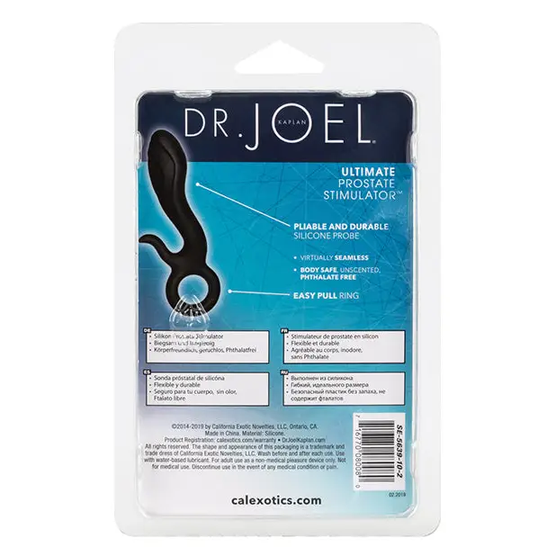 Dr. Joel Ultimate Prostate Stimulator - Black - Anal Products