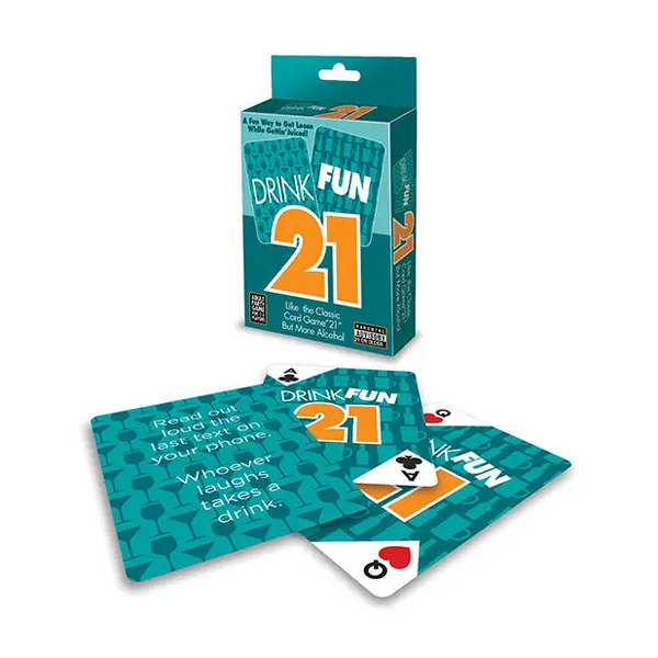 Drink Fun 21 Card Game - Games for Parties