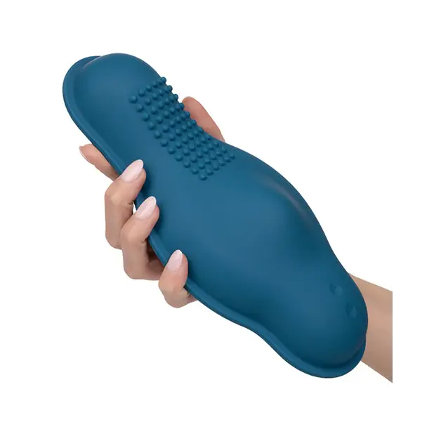 Dual Rider Remote Control Bump & Grind - Blue - Vibrators