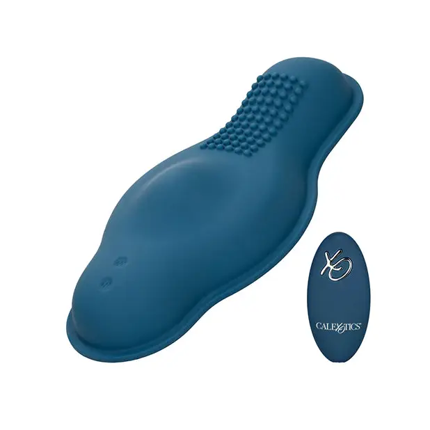 Dual Rider Remote Control Bump & Grind - Blue - Vibrators