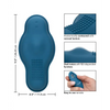 Dual Rider Remote Control Bump & Grind - Blue - Vibrators